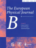 EPJB Cover