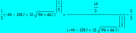 1/3*(-44-108*I+12*sqrt(-96+66*I))^(1/3)+16/3/(-44-1...