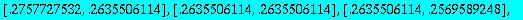 res := [-.5, -.5], [-.5, .4375], [.4375, .4375], [....