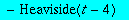 res2 := x(t) = Heaviside(t)-Heaviside(t-1)+Heavisid...