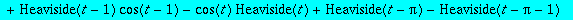 res3 := x(t) = Heaviside(t)-Heaviside(t-1)-Heavisid...