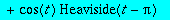 res3 := x(t) = Heaviside(t)-Heaviside(t-1)-Heavisid...