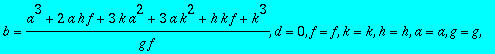 sol2 := {a = 0, c = c, k = 0, d = 0, e = 0, h = h, ...