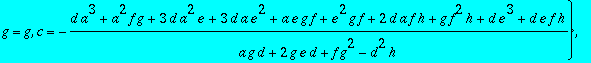 sol2 := {a = 0, c = c, k = 0, d = 0, e = 0, h = h, ...